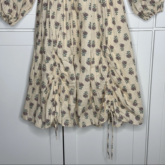 Ivy City Co Lettie Dress Purple Floral Boho Hippie Prairie Cottagecore Fairy NEW - Picture 4 of 16